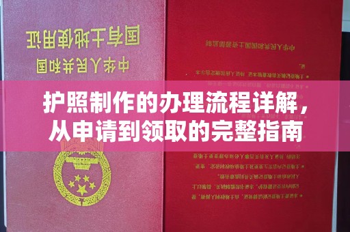 西秀护照制作的办理流程详解，从申请到领取的完整指南