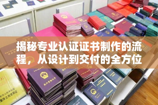 西秀揭秘专业认证证书制作的流程，从设计到交付的全方位指南